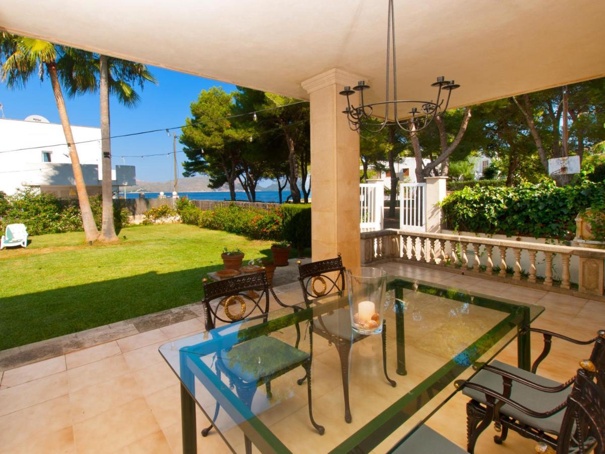 Villa Tita De Manresa, Con Jardines Y Vista Mar 알쿠디아 외부 사진